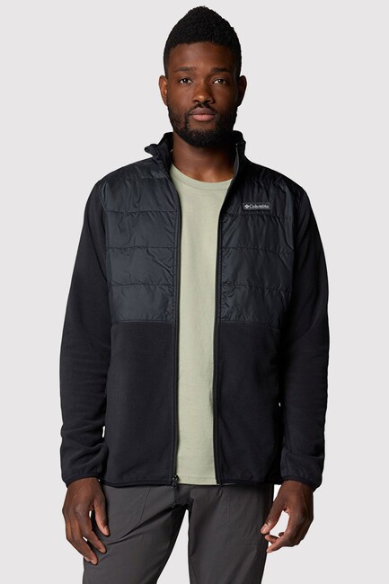 Erkek Basin Butte Tam Fermuarlı II Polar Üst AO4318_010 Siyah - Thumbnail