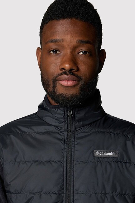 Erkek Basin Butte Tam Fermuarlı II Polar Üst AO4318_010 Siyah - Thumbnail