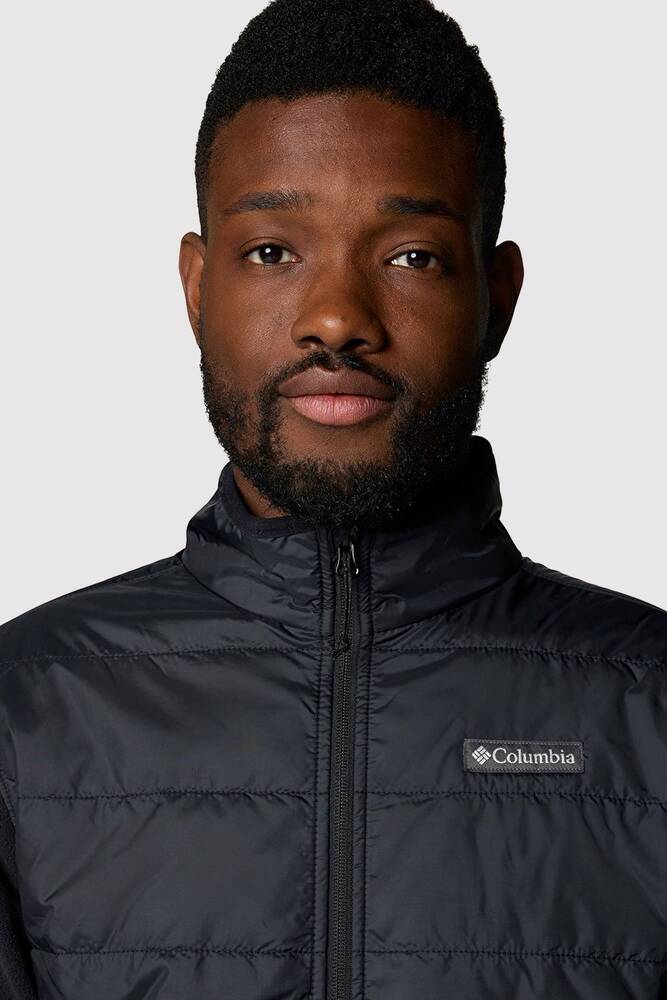 Erkek Basin Butte Tam Fermuarlı II Polar Üst AO4318_010 Siyah 