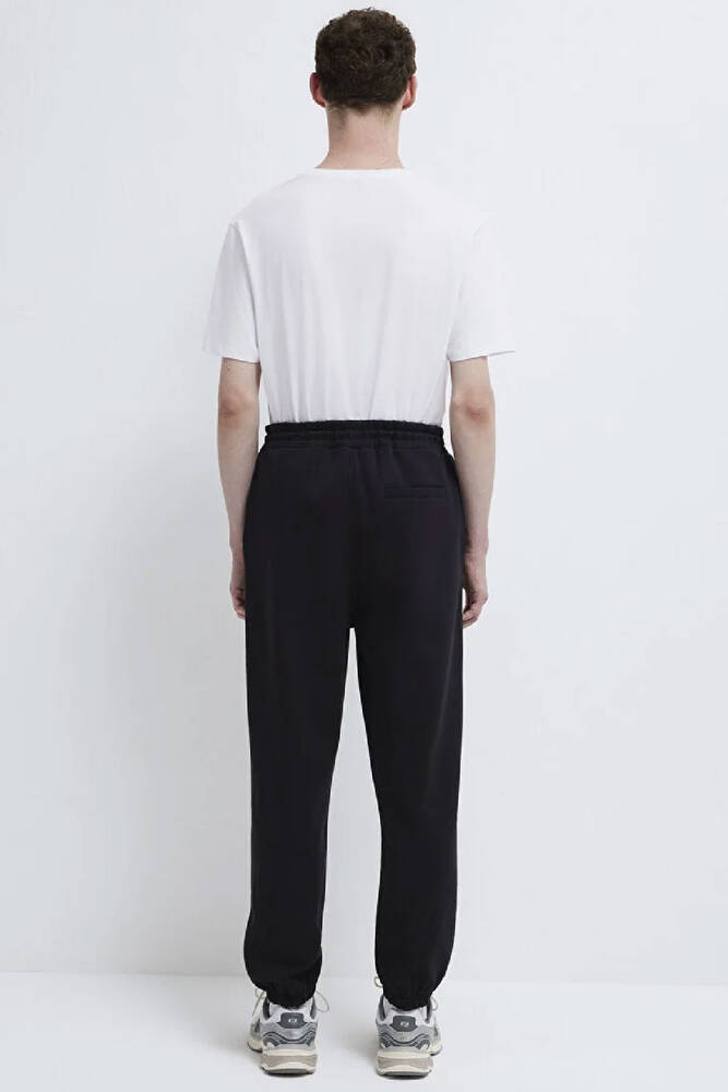 Erkek Mavi Baskılı Eşofman Altı 0010207-900 Siyah 