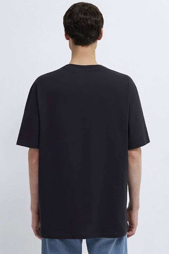Erkek Baskılı Tişört 0613391-900 Siyah 