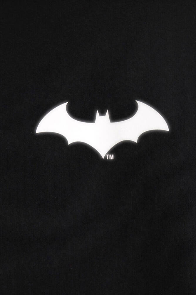 Erkek Batman Baskılı Tişört 066878-900 Siyah 