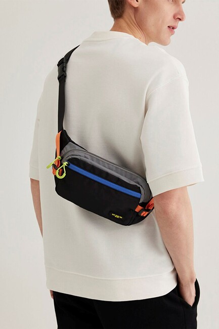 Erkek Bel Çantası 092692-900 Siyah (1)