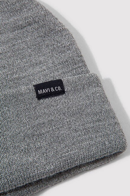 Erkek Bere 092216-32174 Gri - Thumbnail