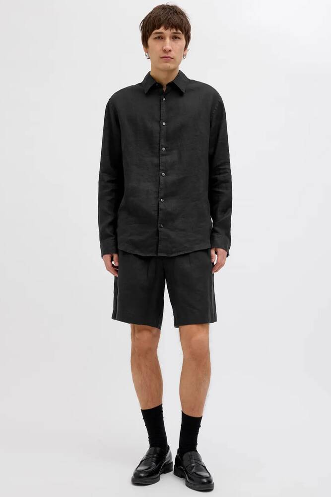 Erkek Bıll Lawrence Lınen Şort 12253134 Siyah 