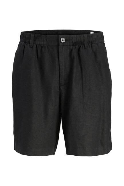 Erkek Bıll Lawrence Lınen Şort 12253134 Siyah - Thumbnail