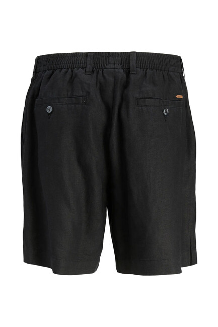 Erkek Bıll Lawrence Lınen Şort 12253134 Siyah - Thumbnail
