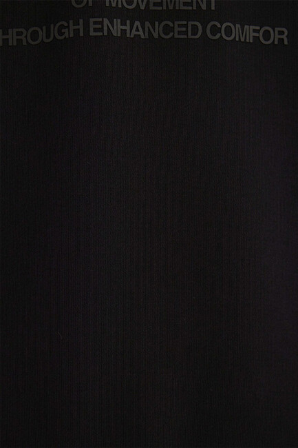 Erkek Bisiklet Yaka Sweat 0S10355-71379 Siyah - Thumbnail