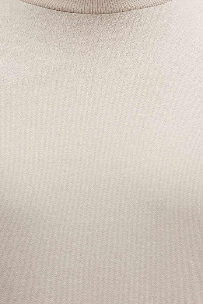 Erkek Bisiklet Yaka Sweat 0S10457-35111 Bej 