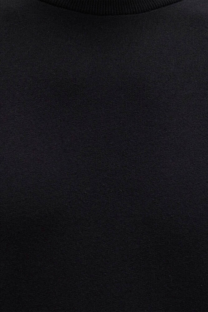 Erkek Bisiklet Yaka Sweat 0S10457-900 Siyah 