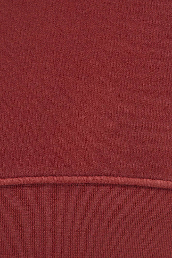 Erkek Bisiklet Yaka Sweat 0S10482-70457 Kırmızı 