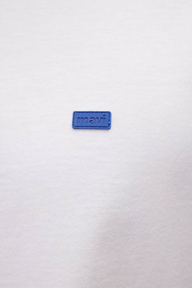 Erkek Bisiklet Yaka Tişört 0611931-620 Beyaz 