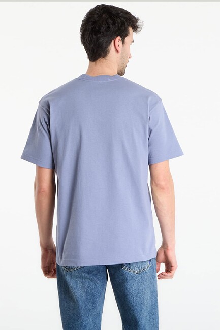 Erkek Blocked Box Loose Tişört VN000RAPFOI1 Gri (3)