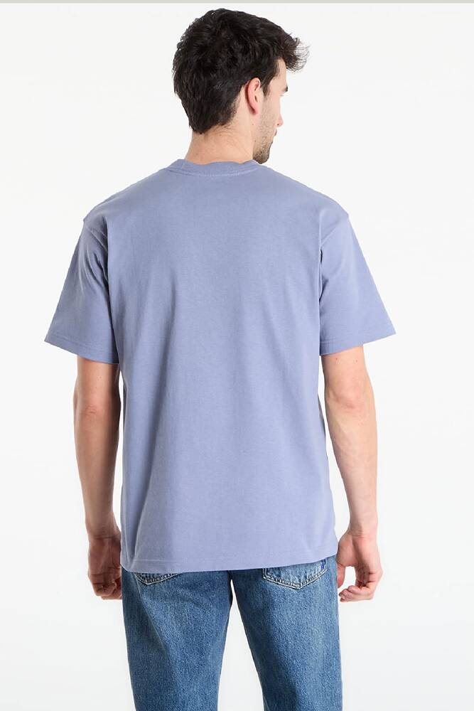 Erkek Blocked Box Loose Tişört VN000RAPFOI1 Gri 