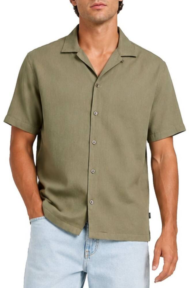 Erkek Blurıco Tencel Gömlek 12291048 Yeşil 