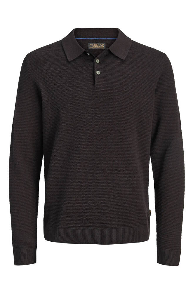 Erkek Blurıley Polo Kazak 12299904 Kahve 