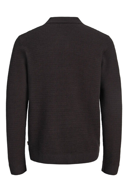 Erkek Blurıley Polo Kazak 12299904 Kahve - Thumbnail