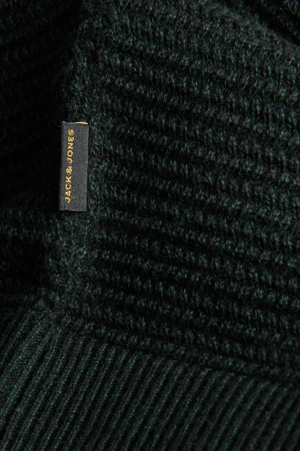 Erkek Blurıley Polo Kazak 12299904 Yeşil - Thumbnail