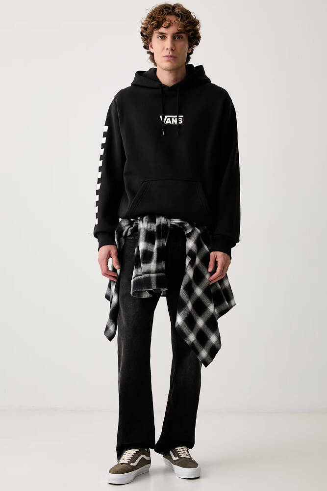 Erkek Boxed Sweatshirt VN000S0JBLK1 Siyah 