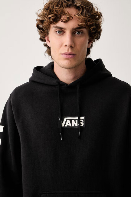 Erkek Boxed Sweatshirt VN000S0JBLK1 Siyah - Thumbnail