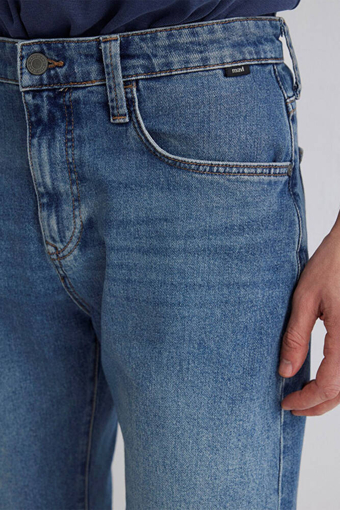 Erkek Brain 90's Denim Şort 0418487835 Mavi 