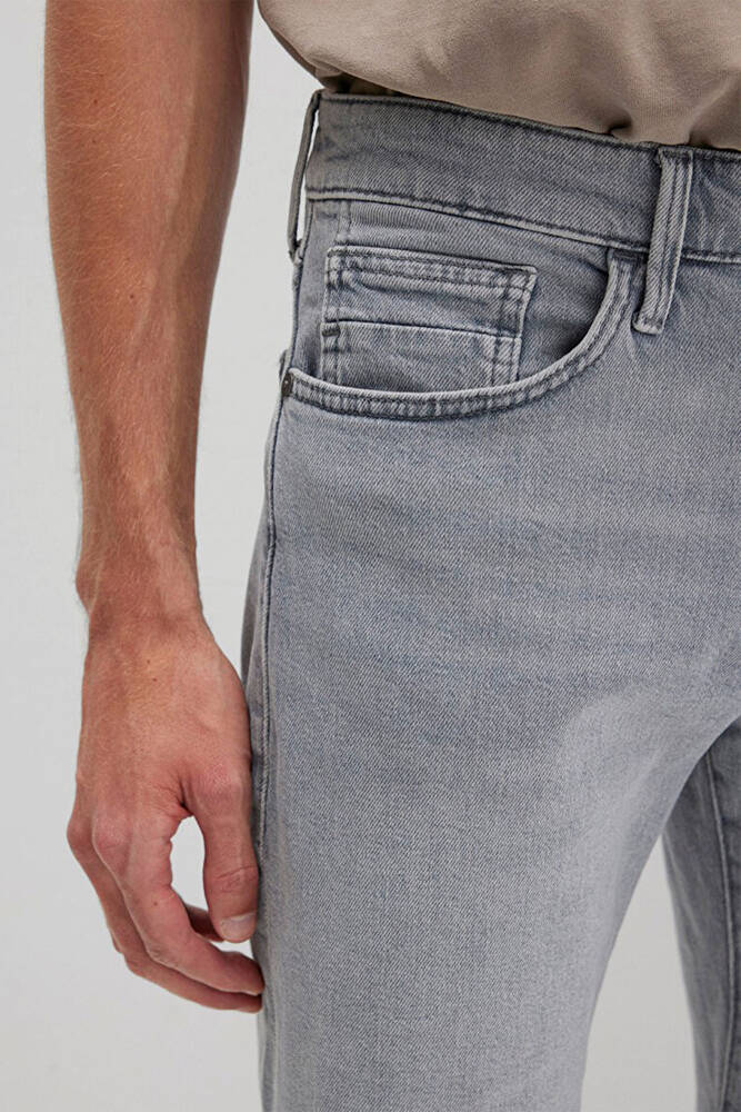 Erkek Brıan Comfort Jean Şort 0418489820 Gri 