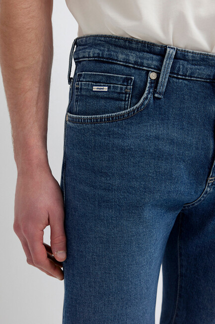 Erkek Brıan Denim Şort 04184A3304 Mavi - Thumbnail