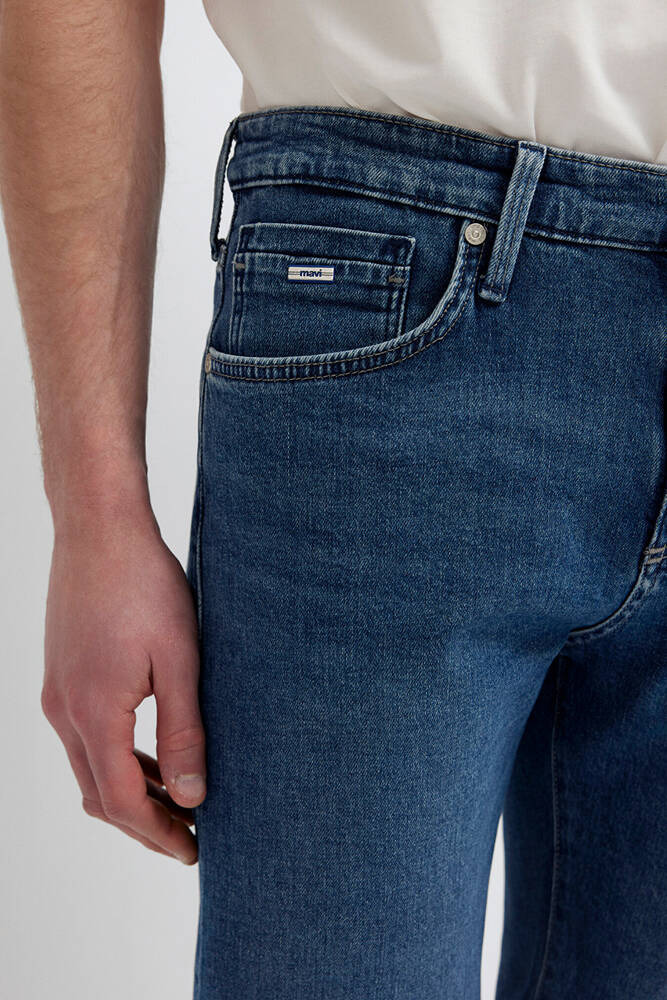 Erkek Brıan Denim Şort 04184A3304 Mavi 