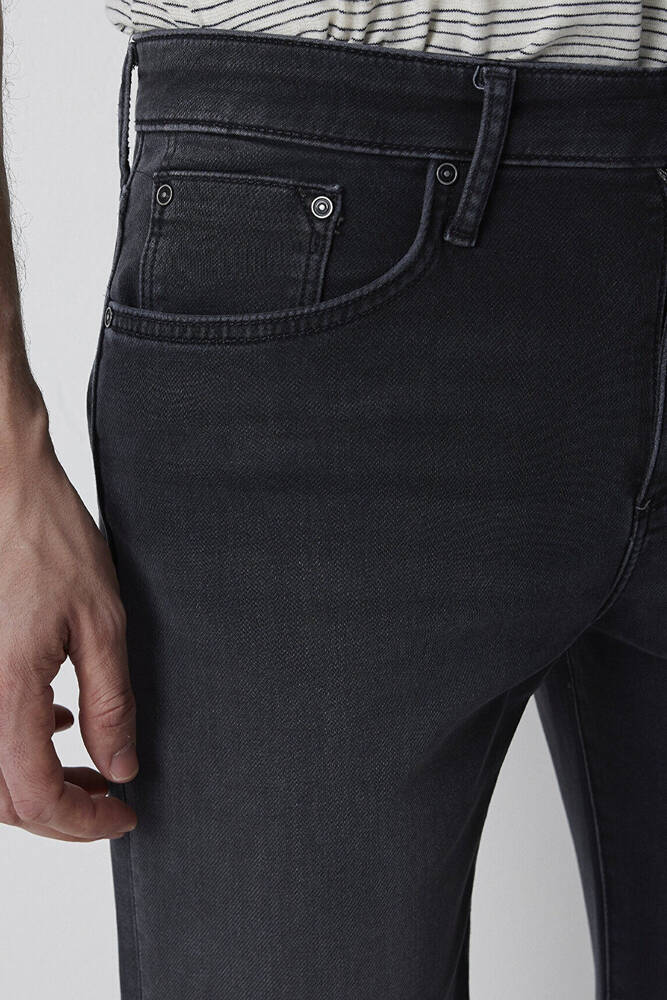 Erkek Brıan Pro Sport Denim Şort 04184A3306 Gri - 6