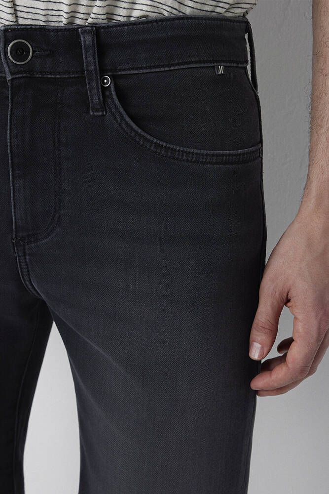 Erkek Brıan Pro Sport Denim Şort 04184A3306 Gri - 7