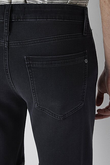 Erkek Brıan Pro Sport Denim Şort 04184A3306 Gri - 8