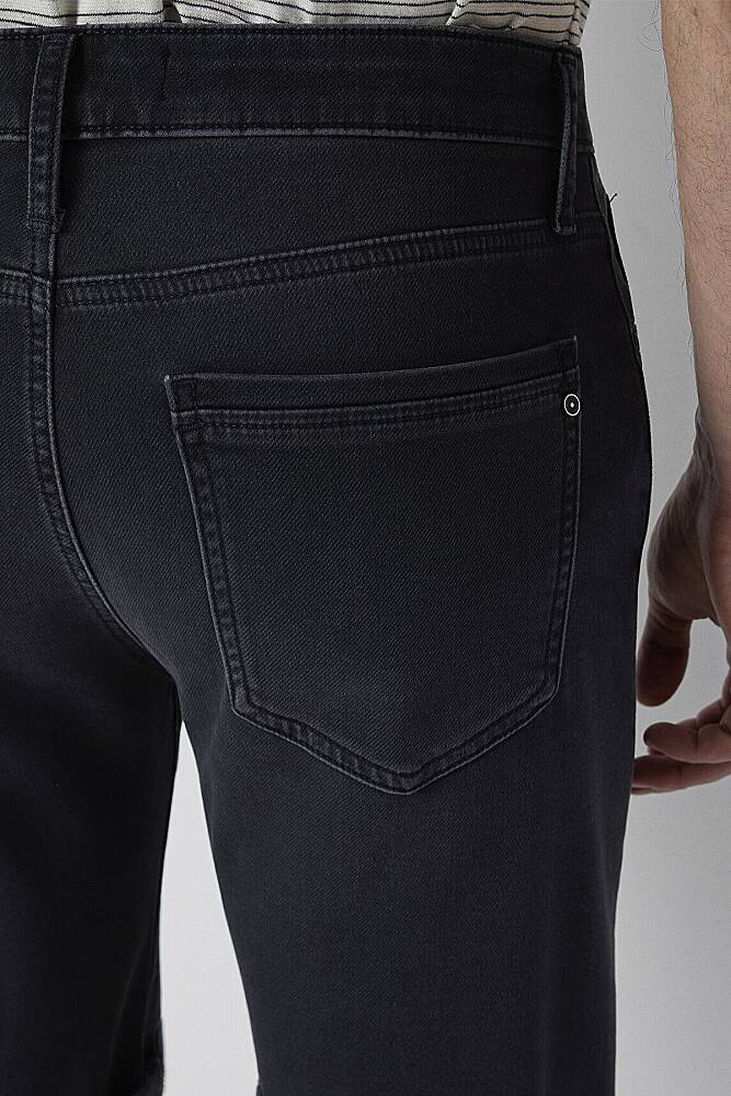 Erkek Brıan Pro Sport Denim Şort 04184A3306 Gri - 8