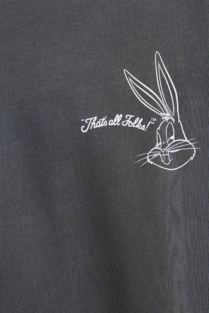 Erkek Bugs Bunny Tişört 0613202-900 Siyah 