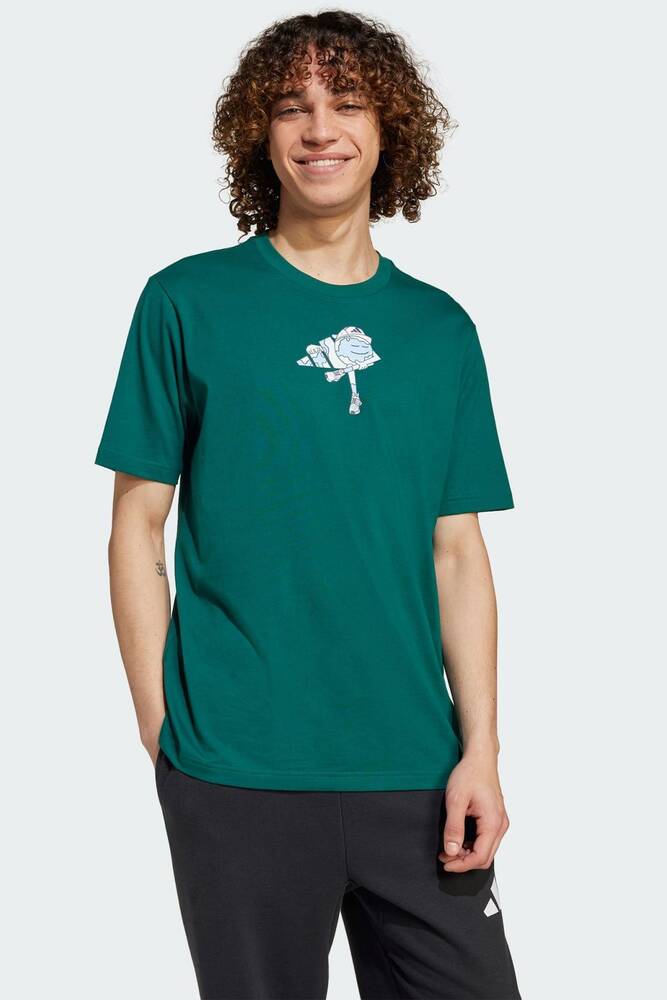 Erkek C Earth Tişört JI6753 Yeşil 