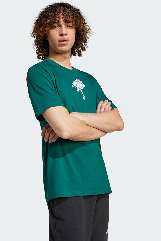 Erkek C Earth Tişört JI6753 Yeşil 