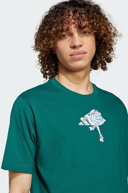 Erkek C Earth Tişört JI6753 Yeşil - Thumbnail
