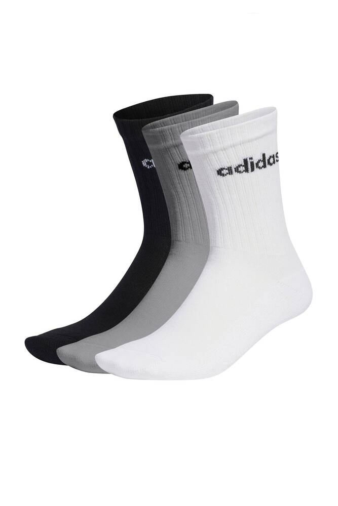 Erkek C Lın Crew 3P Çorap IC1302 Gri 
