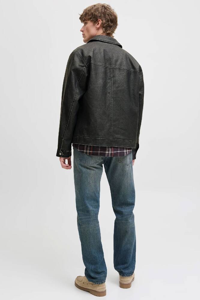 Erkek Casablanca Pu Ceket 12278839 Siyah 