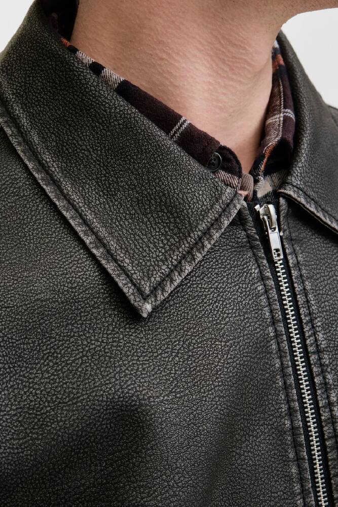 Erkek Casablanca Pu Ceket 12278839 Siyah 