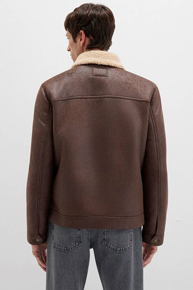 Erkek Ceket 0110460-71603 Kahve 