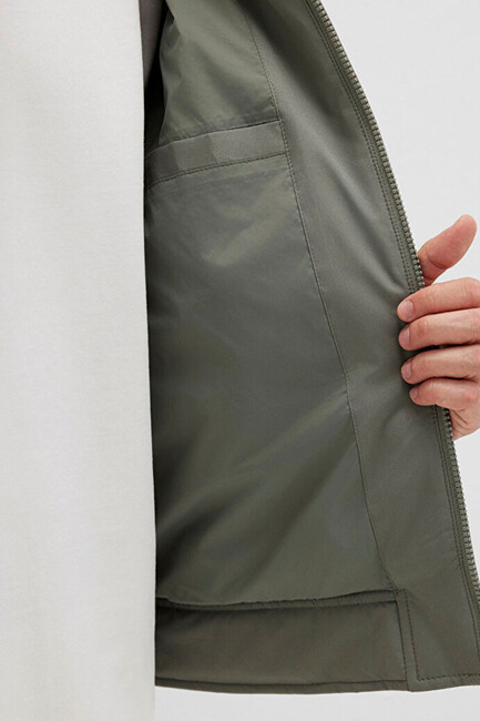 Erkek Ceket 0110616-85485 Yeşil - Thumbnail