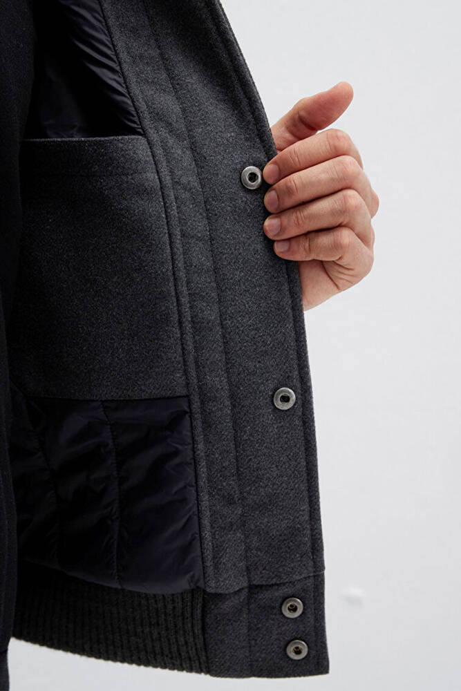 Erkek Ceket 0110658-80023 Gri 