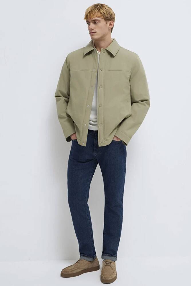 Erkek Ceket 0110773-86749 Yeşil 