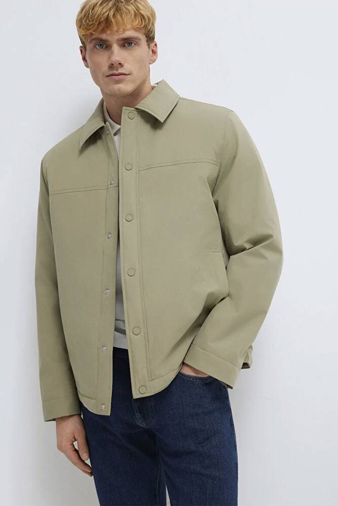 Erkek Ceket 0110773-86749 Yeşil 
