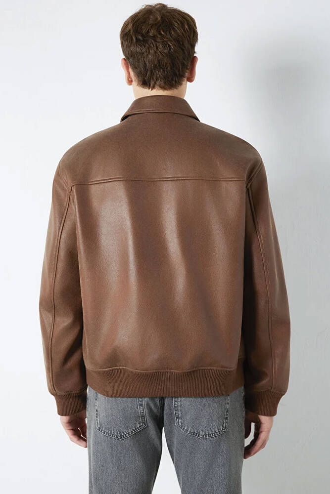 Erkek Ceket 0110775-70242 Kahve 