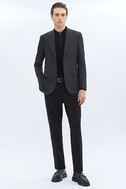 Erkek Modern Fit Çevre Dostu Ceket CK-2659 10151096 Gri (2)