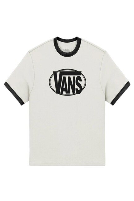 Erkek Center Chest Rınger Tişört VN000TXQFS81 Beyaz - Thumbnail