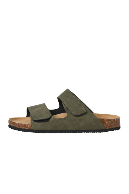 Erkek Central Strap Terlik 12257218 Yeşil (1)