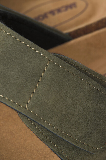 Erkek Central Strap Terlik 12257218 Yeşil - Thumbnail