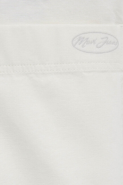 Erkek Cepli Fermuarlı Gömlek 0211861-70057 Beyaz - Thumbnail